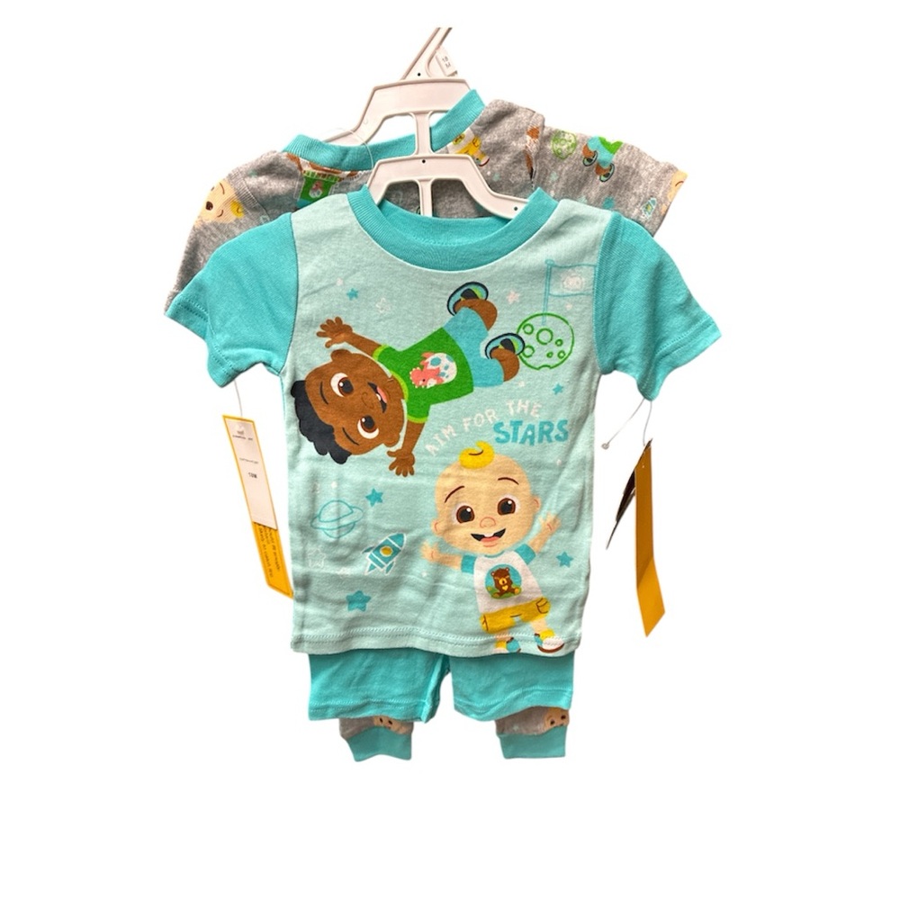 Cocomelon Kids Pajamas - 2 pack size 18 Months New